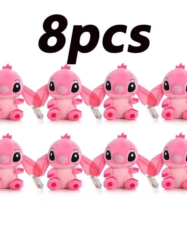 12cm 20cm 25cm Stitch Stuffed Plush Models Cartoon Stuffed Plush Dolls Anime Plush Baby Toys Kawaii Kids Birthday Gift