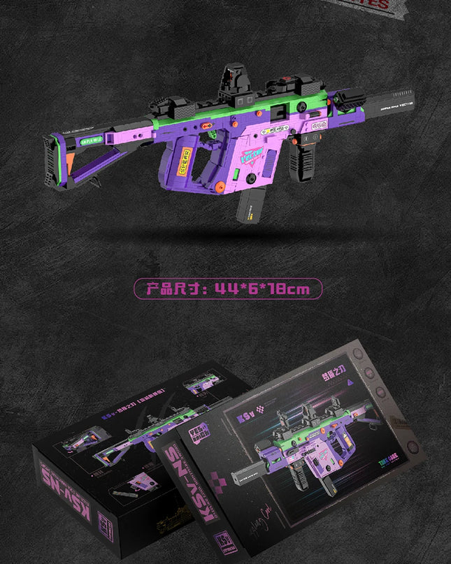 Cool Toy Guns Building Blocks Models Gun Military Weapon Simulated Shooting Plastic Mini Bricks Assembly Toys Boys Gifts