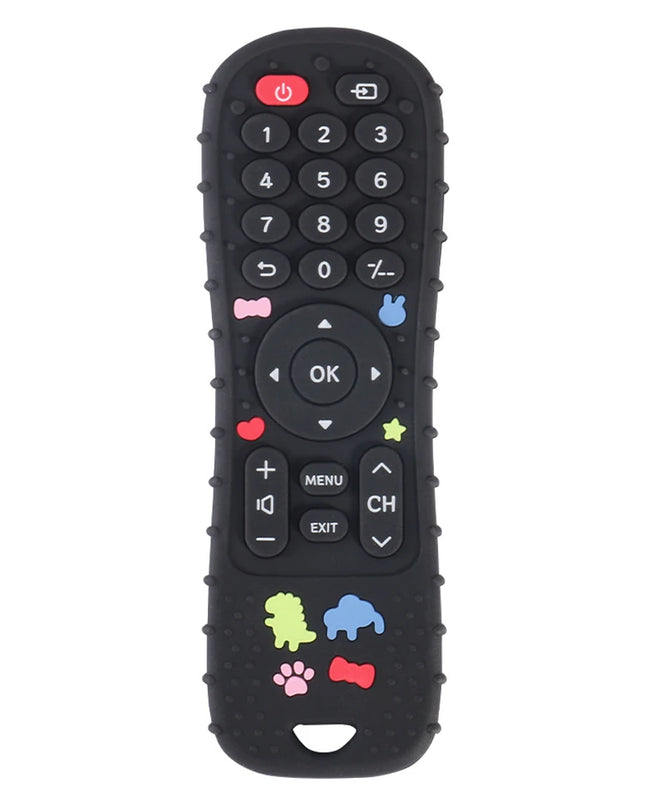 Teether remote control children's silicone toys Montessori philosophy sensory boys girls gift