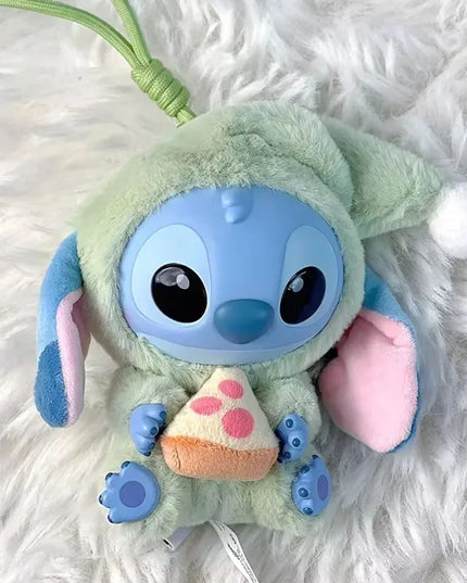 NEW Stitch Eat Something Before Sleep Series Blind Box Plush Dolls Pendant Cute Doll Ornament Mystery Box Surprise Toys Gifts