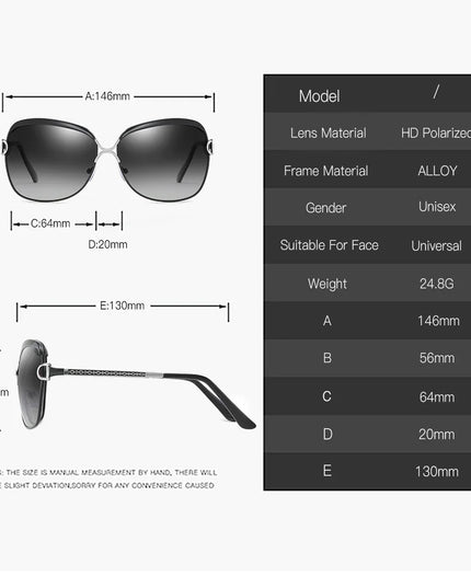 Polarized Sunglasses Driving UV400 Protection Sports Unisex Ms Fashion Glasses Lens Motorcycle Running Fish Travel T524