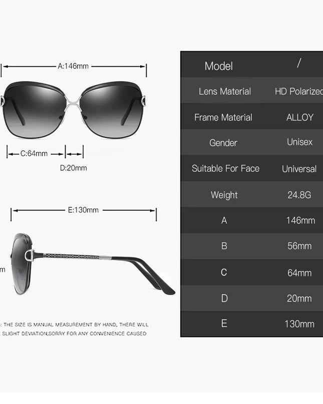 Polarized Sunglasses Driving UV400 Protection Sports Unisex Ms Fashion Glasses Lens Motorcycle Running Fish Travel T524