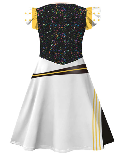 Kids K-Pop Demon Hunters Zoey Rumi Mira Costume Fancy Dress Cosplay Huntrix Idol Movie Cosplay for Girls Kids Halloween Carnival