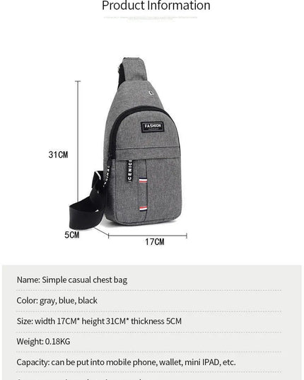 Men's Waterproof Large Capacity Fanny Pack, Adjustable Strap For Outdoor Activities, Travel Running, Hiking, And Cycling