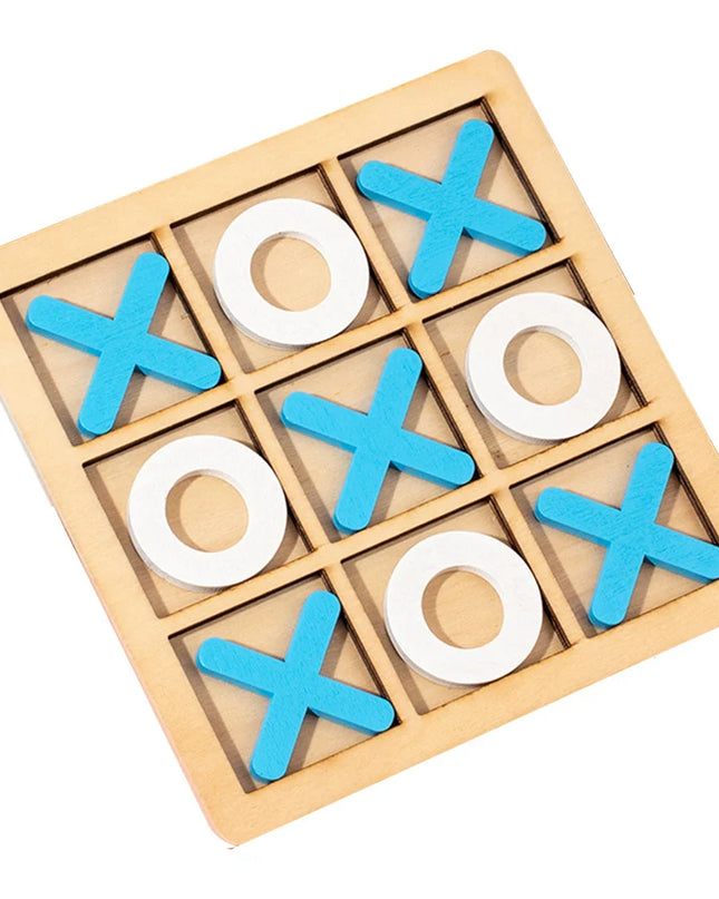 Montessori Play Game Wooden Toy Mini Chess Interaction Puzzle Training Brain Learing Early Educational Toys For Children Kids