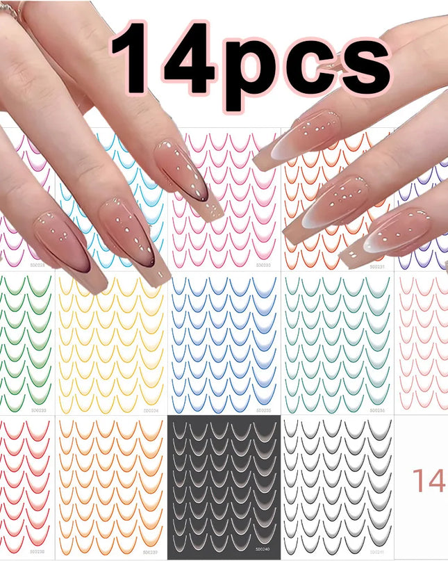 12sheet Cartoon Stitch Angel Nail Stickers Set Multiple Action Kawaii Stitch Nail Art Decals Adhesive Kids Manicure Decorations