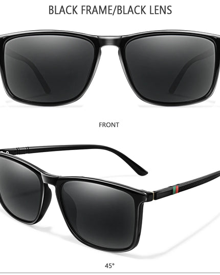 Luxury Square Vintage Polarized Cycling Sunglasses Men Women Fashion Travel Driving Fishing Sun Glasses Male Eyewear UV400