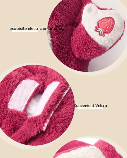 Stitch Angel Lotso peluche a mano bottiglia calda bottiglie di acqua calda inverno portatile borsa a mano calda