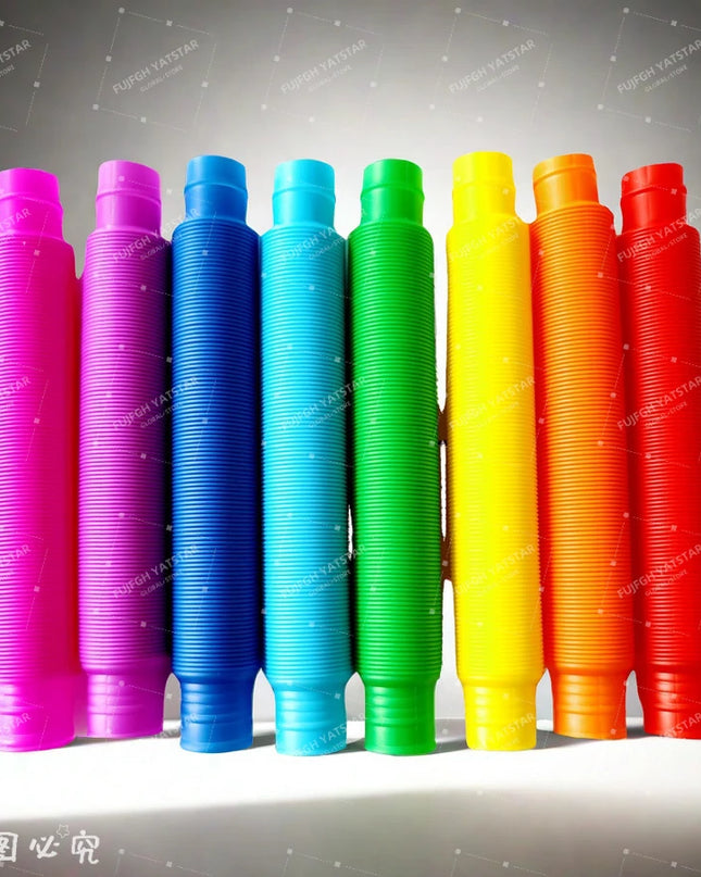 8 16 24 32 Pcs Pop Tubes Sensory Toys UrChoice Fine Motor Skills & Learning for Toddlers Fidget Toys and Party Favors for Kids