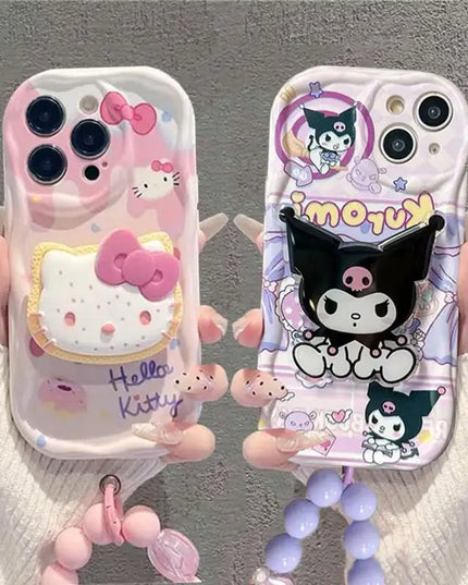 Kuromi Hello Kitty Phone Case For Samsung Galaxy A55 A16 A05 A05S A06 A52 A32 A72 A13 A31 A51 A71 A04E A04 A50 A30 A21S A22 A23