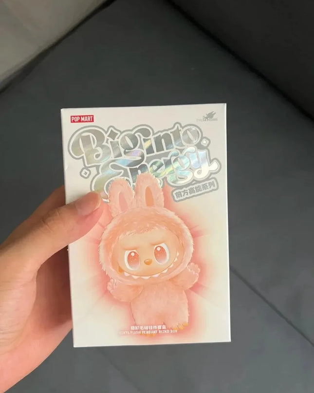 POP Mart 100% Original and Genuine Big Into Energy Series Labubu3.0 Plush Blind Box Surprise Birthday Christmas Gift