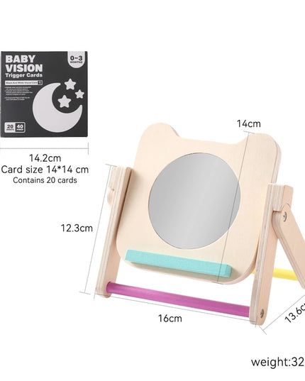 Montessori Wood Toys 0-12Months Baby Colorful Geometry Grasping Board Toys Newborn Sensory Touch Shape Recognition Game Toy Gift