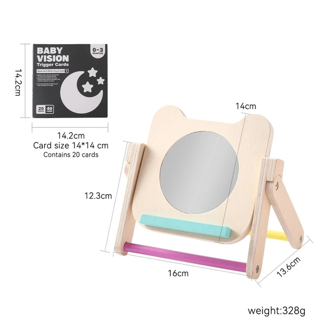 Montessori Wood Toys 0-12Months Baby Colorful Geometry Grasping Board Toys Newborn Sensory Touch Shape Recognition Game Toy Gift