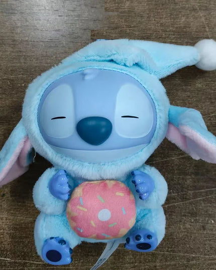 NEW Stitch Eat Something Before Sleep Series Blind Box Plush Dolls Pendant Cute Doll Ornament Mystery Box Surprise Toys Gifts