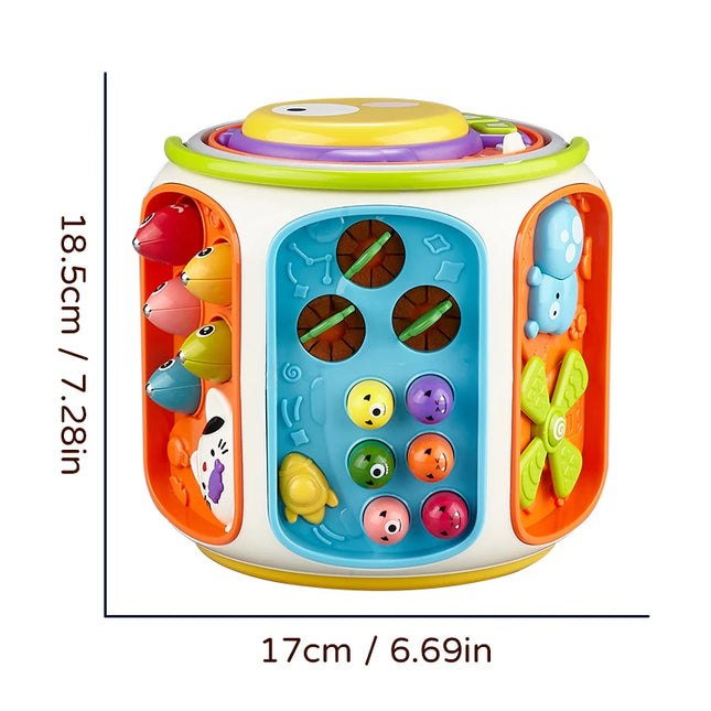 Montessori Sensory Toys for Children Cognitive Development Games with Color Sorting and Shape Learning Activities 3 Years Gifts