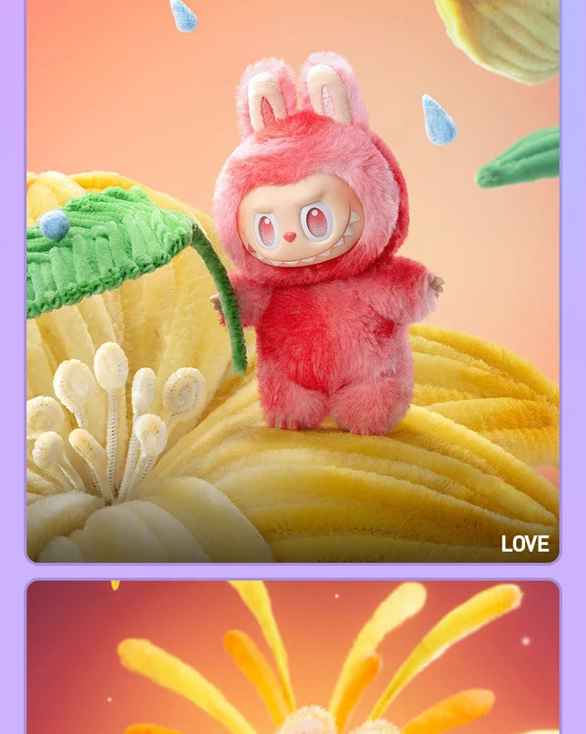 POP MART Cute Decoration The Monsters Plush Doll  Blind mystery Box Big into Energy Series V3.0 Toy For Collection Home Labubu