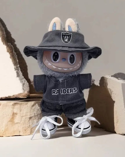 Labubu is wearing a pendant Labubu key chain baby clothes, men's street-fried sweaters, and tide brand suits blythe doll clothes