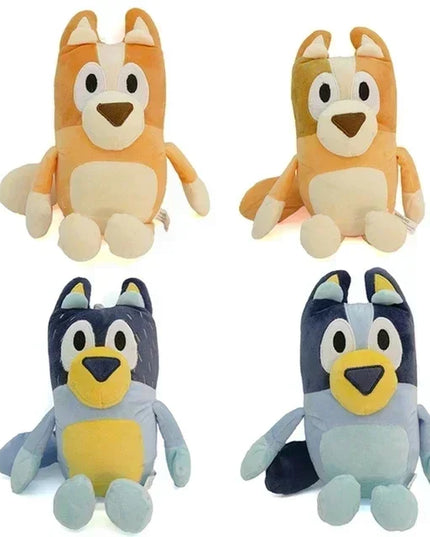 HOT SALE Bluey Dog Bingo Family Plush Toy Cartoon Dog Soft Stuffed Animals Dolls Birthday Christmas Gifts Family Blue-Y Bingo!!!