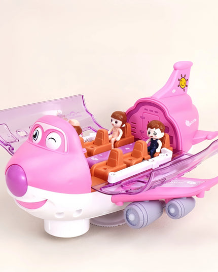 Children's toys: Electric airplane toys/car airplane models/Lights and music - boys' and girls' transportation toys, Christmas