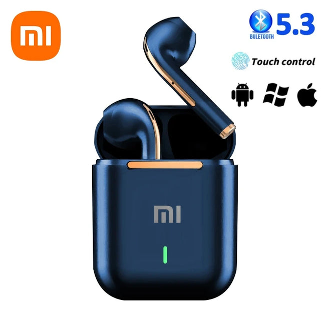 Original XIAOMI J18 Headset Wireless Earphones Bluetooth Headphones Sport Game TWS Earbuds In Ear With Mic Touch True For Stereo