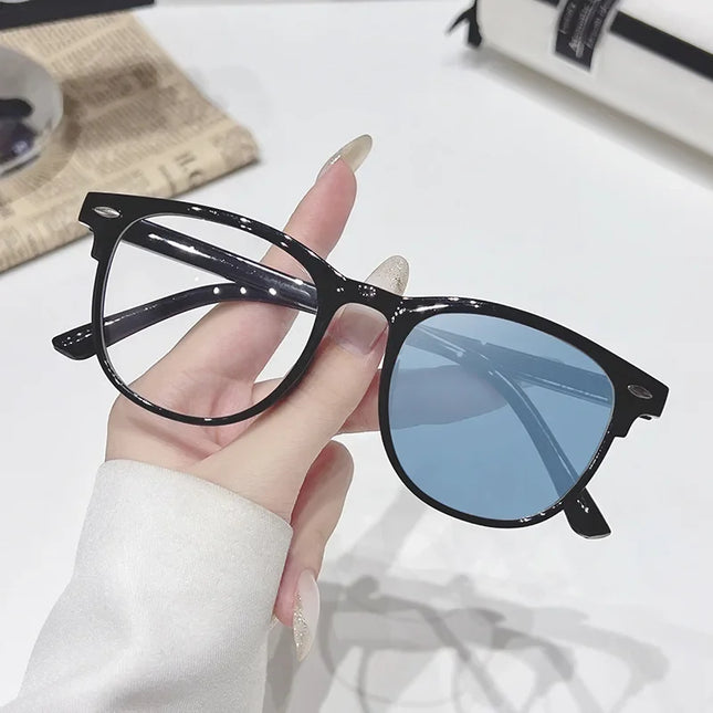 2025 Brand New Sunglasses for Men Women Photochromic Lenses Korean Style Trendy Eyewear Summer Outdoor Beach Sun Glasses