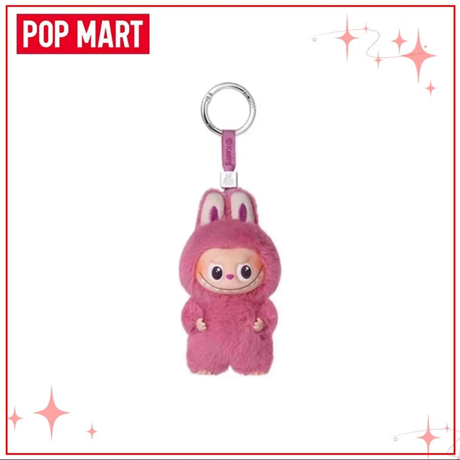 POP MART The Monsters Labubu V4 Pin for Love Series  Blind Box Vinyl Face Plush Doll Pendant Keychain Toy Christmas Gifts