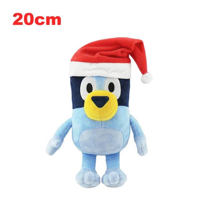 20/30CM Bluey And Bingo Plush Dolls Shining Star Eye Bluey Bingo Anime Plush Stuffed Toys Birthday Christmas Gift For Children