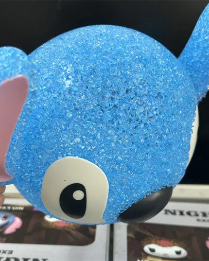 Lilo & Stitch Particle Projection Night Light Cartoon Lilo And Stitch 3d Doll Reading Lamp Usb Creative Desk Lamp For Kids Gifts