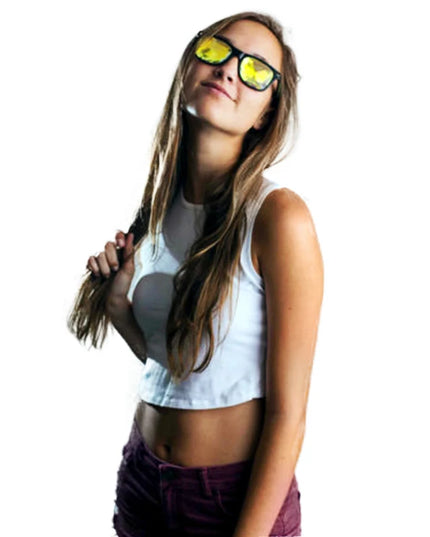 Classic Square Party Sunglasses Women Men Fashion EDM Light Diffraction Futuristic Rave Festival Sun Glasses Psychedelic Prism