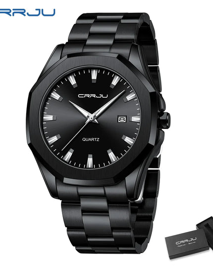 Watches for Men Classic with Date Business Dress Luxury Waterproof Luminous Mens Wrist Watch Analog Stainless Steel Men Watch