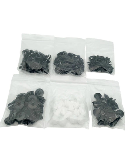 Auto Fastener Clip Mixed Car Body Push Retainer Pin Rivet Bumper Door Trim Panel Fastener Kit Car Clips Box or Bag packaging