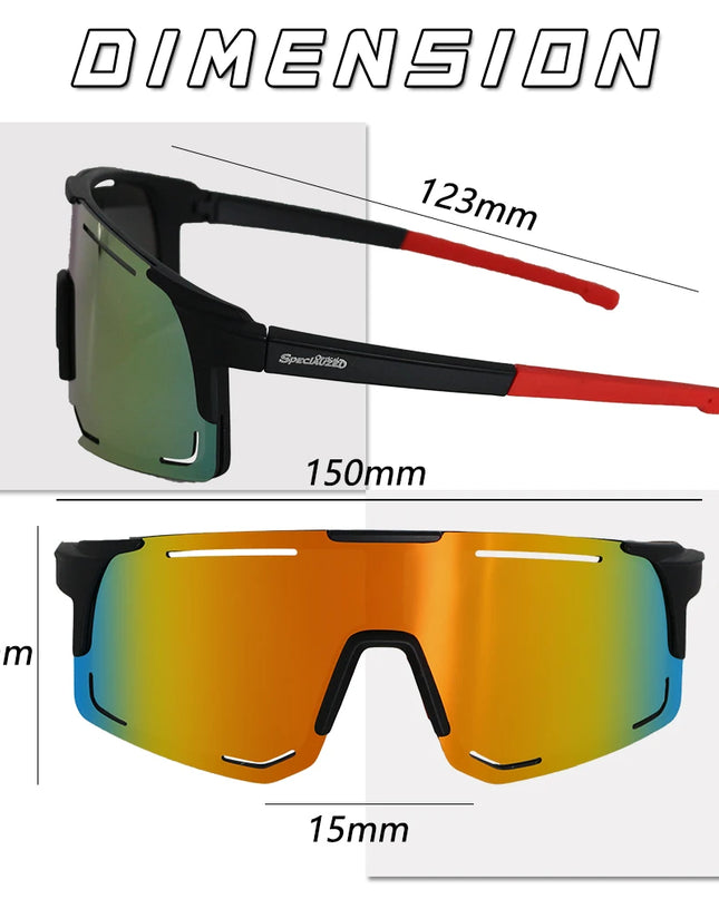 Cycling Sunglasses Men Women Mountain Bike Road Eyewear Bicycle Riding Outdoor Sports Glasses Hiking Running Baseball Goggles