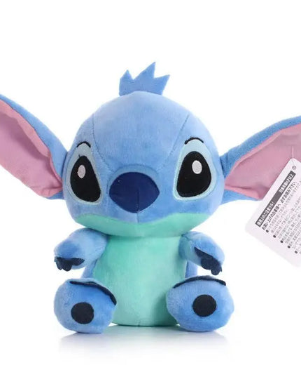 18cm Original Plush Stitch Baby Movie Cartoon Model Doll Children Action Figures Stuffed Toys Pendant Gifts