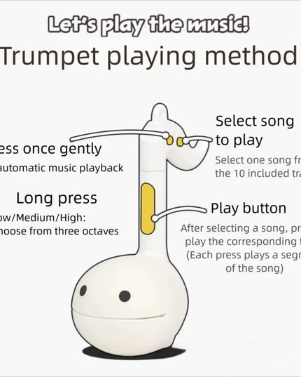 Electronic Music Toys - Creative Sound-producing Electronic Toys, Soothing And Relaxing Musical Instruments Cute Musical Notes