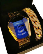 watch with bracelet