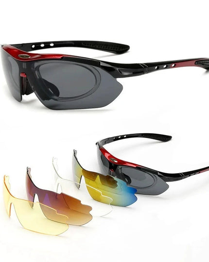 Cycling Sunglasses Sports Men Glasses Road Bicycle Glasses Mountain Bike Riding Protection Goggles Eyewear Women Sun Glasses