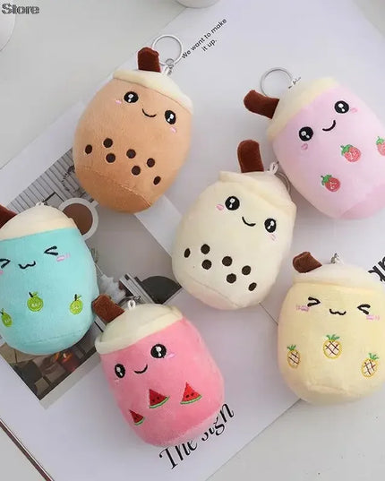 Stuffed Dolls Plush Toys Blueys Soft Pillow Cushion Milk Tea Plushies Child Baby Birthday Present Girlfriend Animals Hobbies