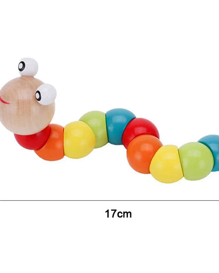 Baby Educational Toy Montessori Wooden 3D Toys Childhood Learning  Kids Baby Colorful Wooden Blocks For Children Christmas Gift