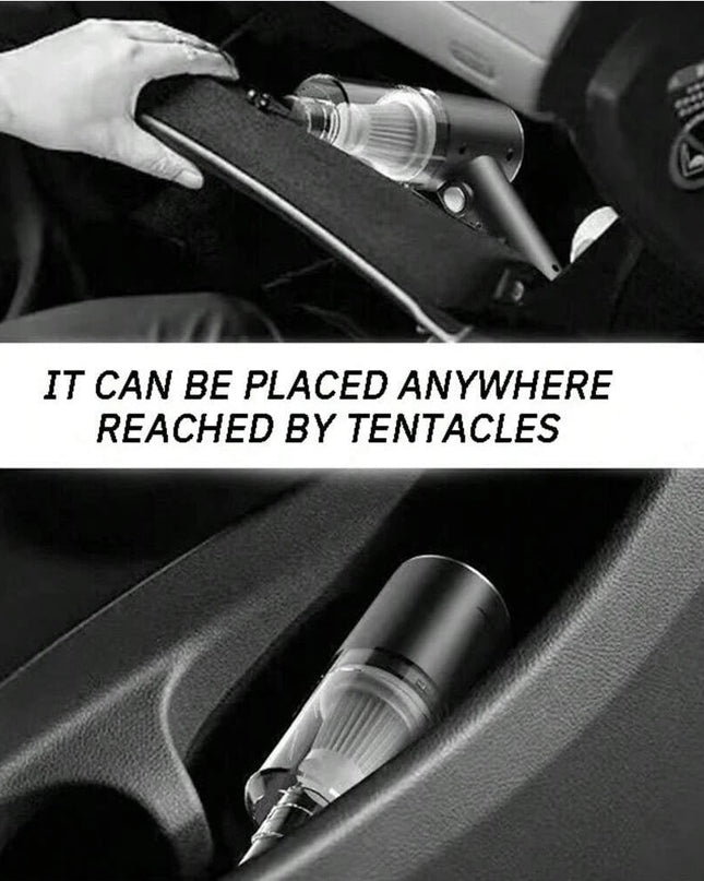 3 In 1 Integrated Suction And Blowing Vacuum Combination Vacuum Cleaner USB Charging Small Car Household Vacuum Cleaner