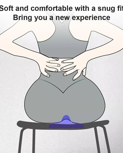 Electric Pelvic Floor Muscle Trainer Rechargeable Kegel Exerciser Massage Cushion Ergonomic Hip Strengthener Training Equipment