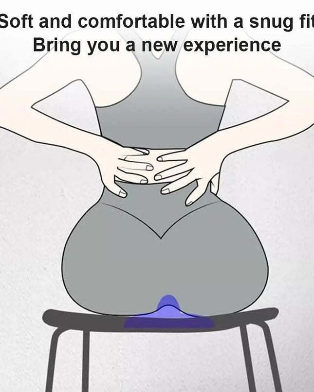 Electric Pelvic Floor Muscle Trainer Rechargeable Kegel Exerciser Massage Cushion Ergonomic Hip Strengthener Training Equipment