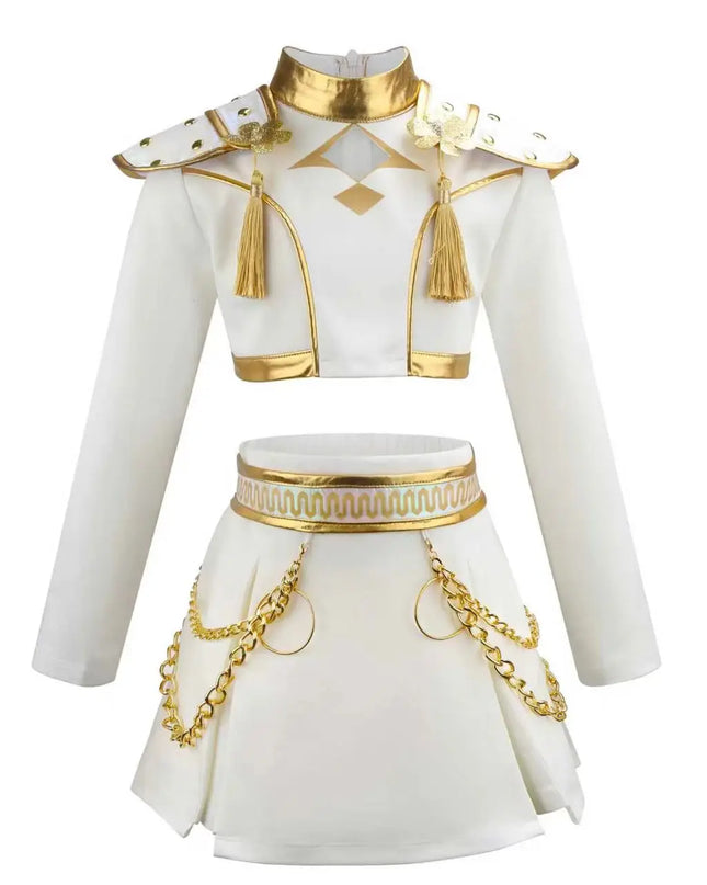 Kpop Girls Stage performance cos Halloween Carnival  theme party performance Idol Roleplay Fashion girls suits