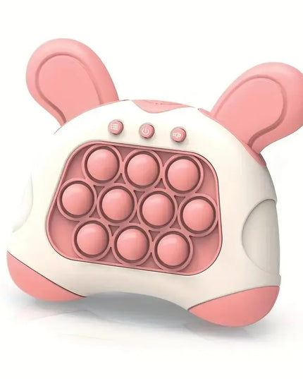 Upgraded Electronic Pop-Push Childrens Press Handle Fidget Toy Quick Push Game Squeeze Relief Toys Whac-A-ole Toys Sensory Toys