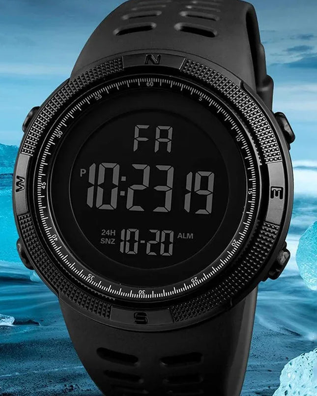 Electronic Watch For Mens Military Sports Watches Luminous Multifunction LED Digital Wristwatch for man kids Boy Student Teen