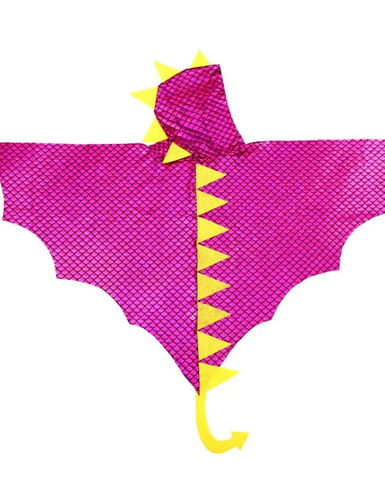 Kids Dinosaur Cosplay Costume Cape Girls Boys Birthday Party Dress Up Halloween Costume