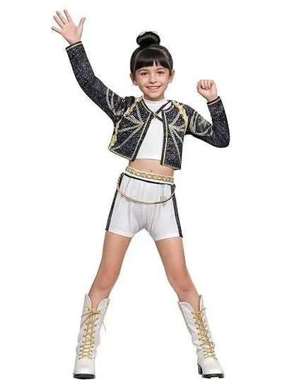 New Kids K-pop Demon Hunters Cosplay Mira Rumi Zoey Costume Girls Uniform Halloween Party 3D Printed Disguise Party Costumes