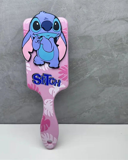 2025 Stitch Comb Series Cartoon needle around Air cushion massage comb for Kids Girl student comb gift