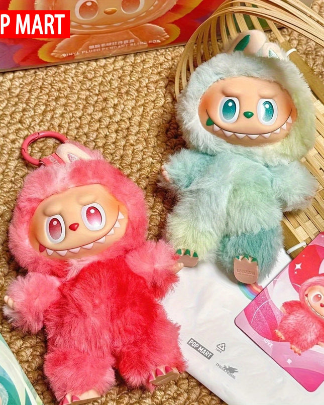 Labubu original doll - Macaron color - It's the perfect gift for children, family and friends.