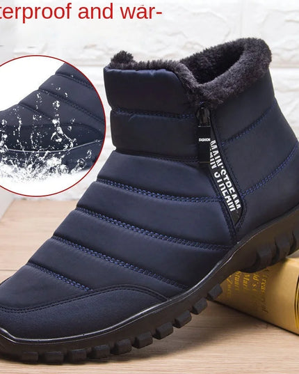 Men'S Winter Sports Shoes Soft Bottom Anti Slip Casual Sneakers Cold Proof And Warm Keeping Men'S Sneakers   Free Shipping Shoes