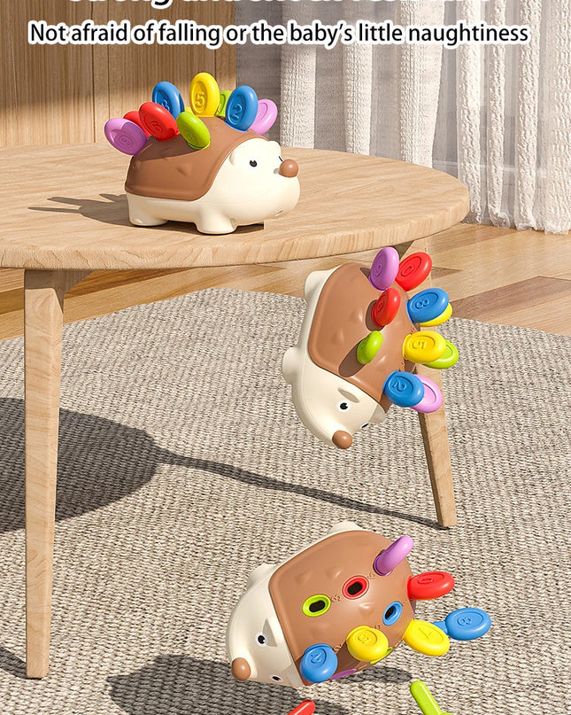 Montessori Hedgehog Toys Baby Concentration Training Education Toys Fine Motor Sensory Educational Toy for Kids Birthday Gifts